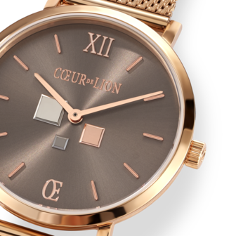 Coeur de Lion Horloge 7601/ /1636 Mocha Sunray Milanese band