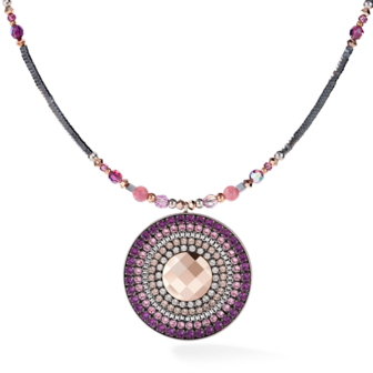 Coeur de Lion Ketting 5035/ /0824 Amethyst