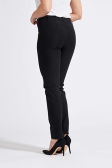 Laurie broek, model Kelly regular katoen zwart 29714-99970