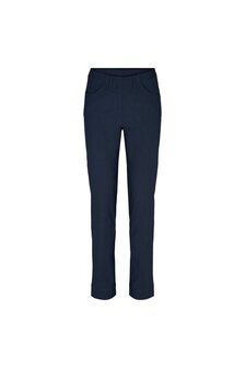 Laurie broek, model Kelly regular katoen blauw 29714-49970