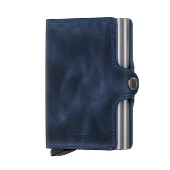 Secrid Twinwallet TV Vintage Bleu portemonnee