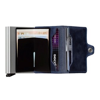 Secrid Twinwallet TV Vintage Bleu portemonnee