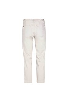 Laurie broek, model Piper Regular Cropped basis katoen sand 22465-25107
