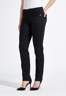 Laurie broek, model Charlotte Regular basis katoen zwart 25411-99100