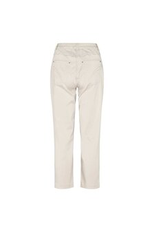 Laurie broek, model Hannah Regular Cropped basis tencel sand 28362-25102