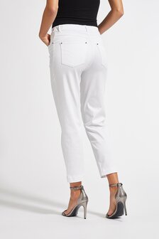 Laurie broek, model Hannah Regular Cropped basis tencel sand 28362-25102