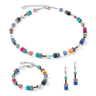 Coeur de Lion Oorbellen 2838/ /1579 Multicolor Ethno