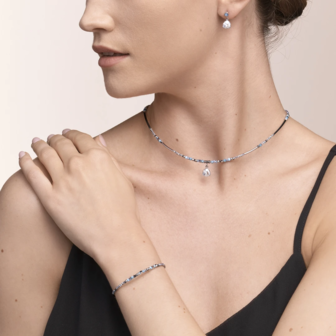 Coeur de Lion Armband 5032/ /2000 Aqua