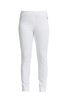 Laurie broek, model Slim basis viscose wit 27016-10970