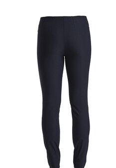 Laurie broek, model Slim basis viscose blauw 27016-49970