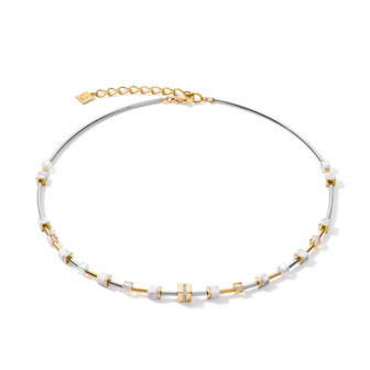 Coeur de Lion Ketting 5023/ /1816 Crystal-Gold