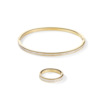 Coeur de Lion Armband 0129/ /1816 Crystal-Gold