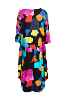 Ralston kleding, jurk Utas viscose multicolor