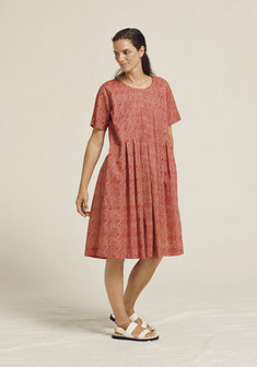 Two Danes kleding, jurk Rory rood