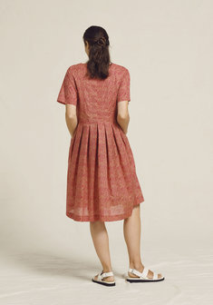 Two Danes kleding, jurk Rory rood