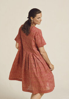 Two Danes kleding, jurk Rory rood