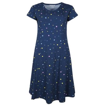 Mansted kleding Gunilla Jurk donkerblauw