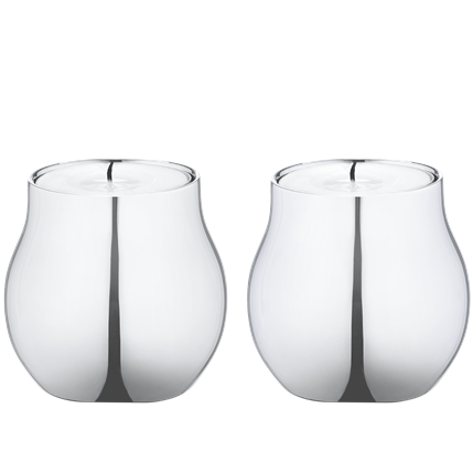 Georg Jensen Cafu waxinelichthouder set van 2