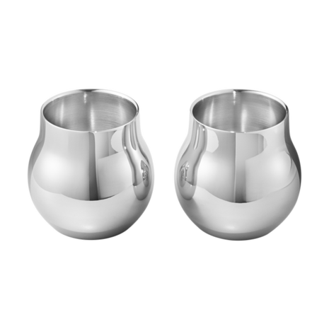 Georg Jensen Cafu waxinelichthouder set van 2