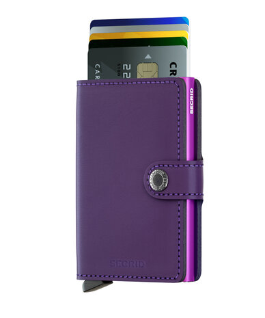 Secrid Miniwallet M Matte Purple portemonnee