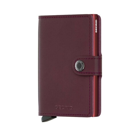 Secrid Miniwallet M Original Bordeaux portemonnee