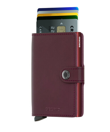 Secrid Miniwallet M Original Bordeaux portemonnee