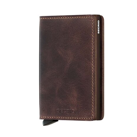 Secrid Slimwallet S Vintage Chocolate portemonnee
