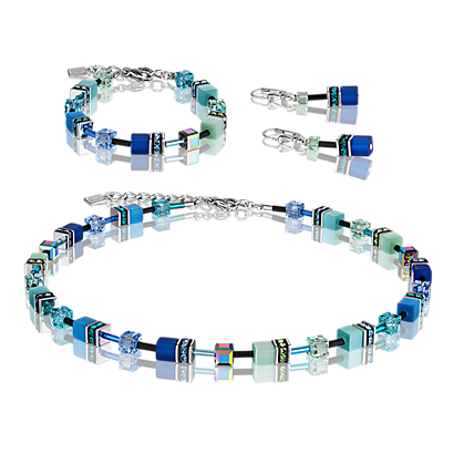 Coeur de Lion Oorbellen 2838/ /0705 Blue-Green