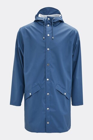 Rains Regenjas Long Jacket unisex faded blue 1202-42