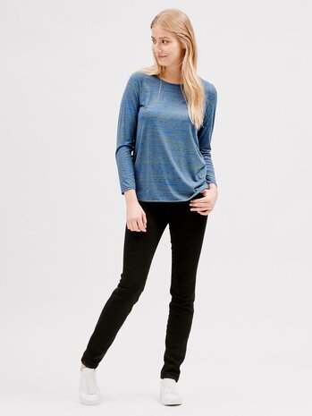 Nanso Nuudeli Blouse 24762-2325 blauw/groen