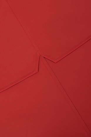 Rains Regenjas Long Jacket unisex rood 1202-20