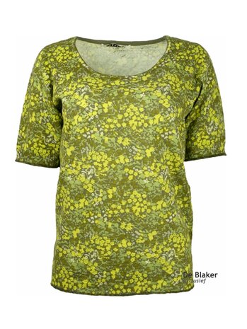 Mansted kleding Flossie shirt geel/groen