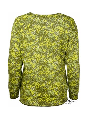 Mansted kleding Flo vest geel/groen