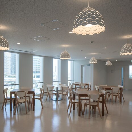 Louis Poulsen LC Shutters hanglamp, verlichting