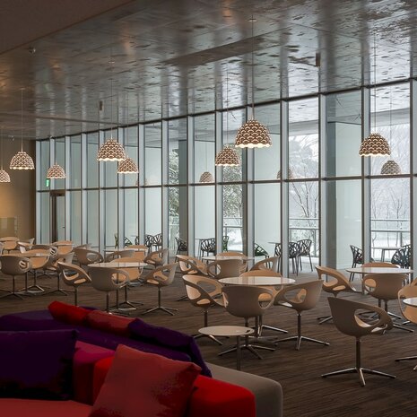 Louis Poulsen LC Shutters hanglamp, verlichting