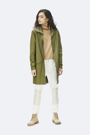 Rains Regenjas Long Jacket unisex sage 1202-78