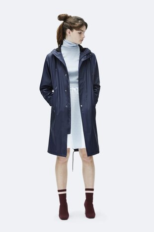 Rains Regenjas Fishtail Parka unisex blue 1257-02