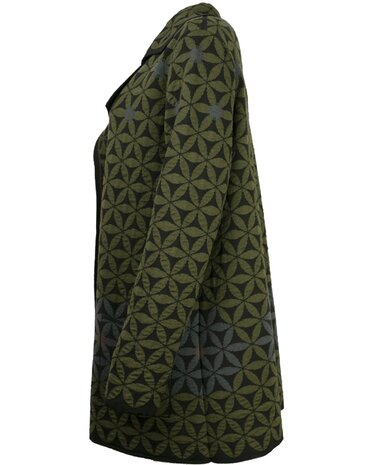 Oleana Cardigan 345 P Olive