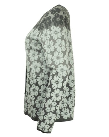 Oleana Cardigan 350 D2 grey grey