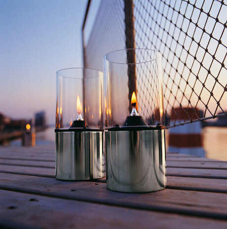 Stelton Olie lamp helder glas, model 1005