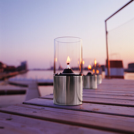 Stelton Olie lamp helder glas, model 1005