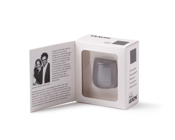 LEXON Mino Speaker Metal Black LA113MN