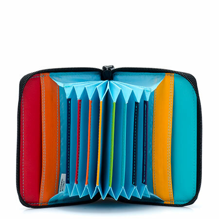 MyWalit Zip Around Credit Card Holder RFID Black Pace 1432-4