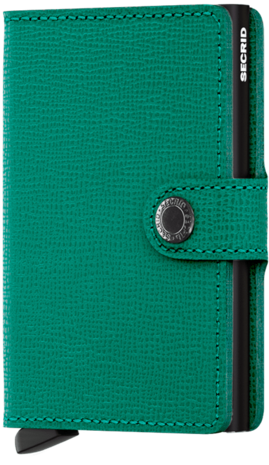 Secrid Miniwallet MC Crisple Emerald portemonnee
