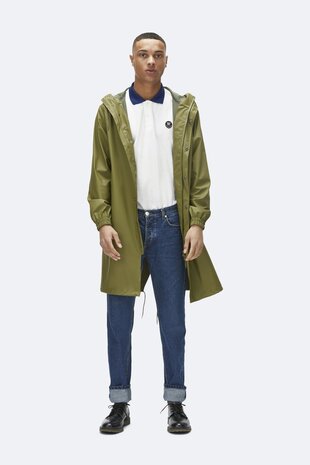 Rains Regenjas Fishtail Parka unisex sage 1257-78
