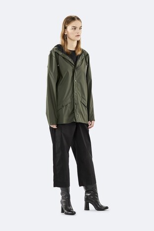 Rains Regenjas Jacket unisex green 1201-03