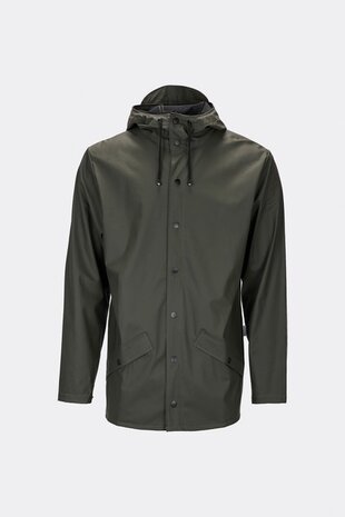 Rains Regenjas Jacket unisex green 1201-03