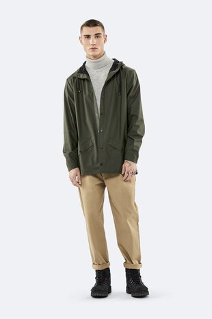 Rains Regenjas Jacket unisex green 1201-03