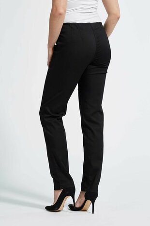 Laurie broek, model Betty Regular basis katoen zwart 28111-99100