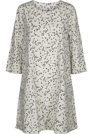 Two Danes jurk Thorid grijs/zand